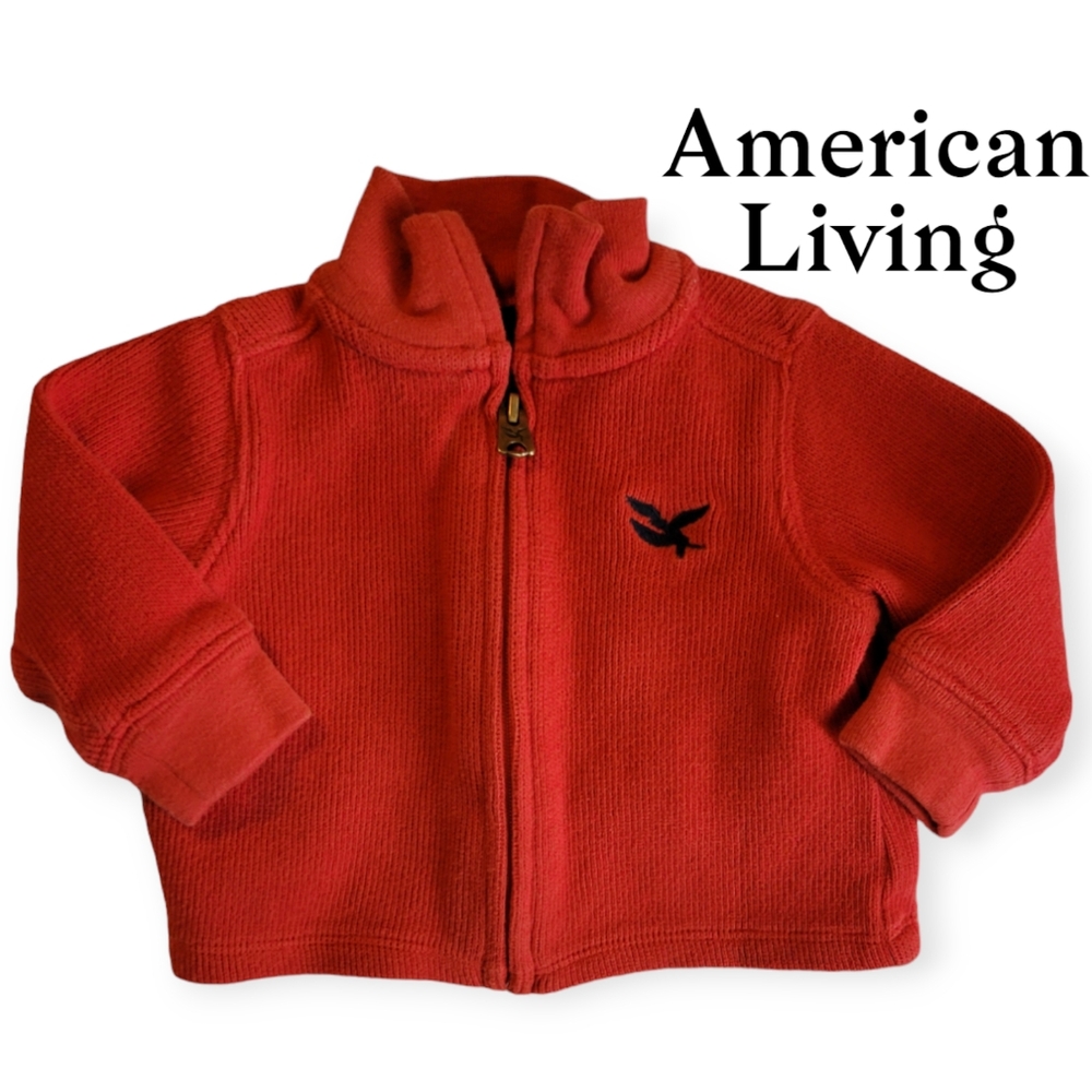 American Living Sweater Jacket Size Newborn